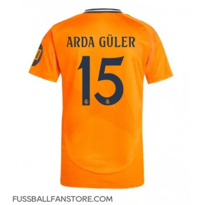 Real Madrid Arda Guler #15 Replik Auswärtstrikot 2024-25 Kurzarm